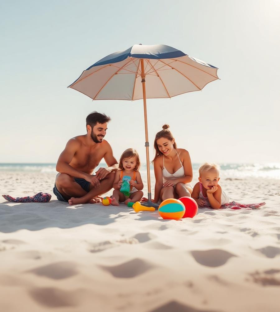 Silicone Beach Toy Set for Kids