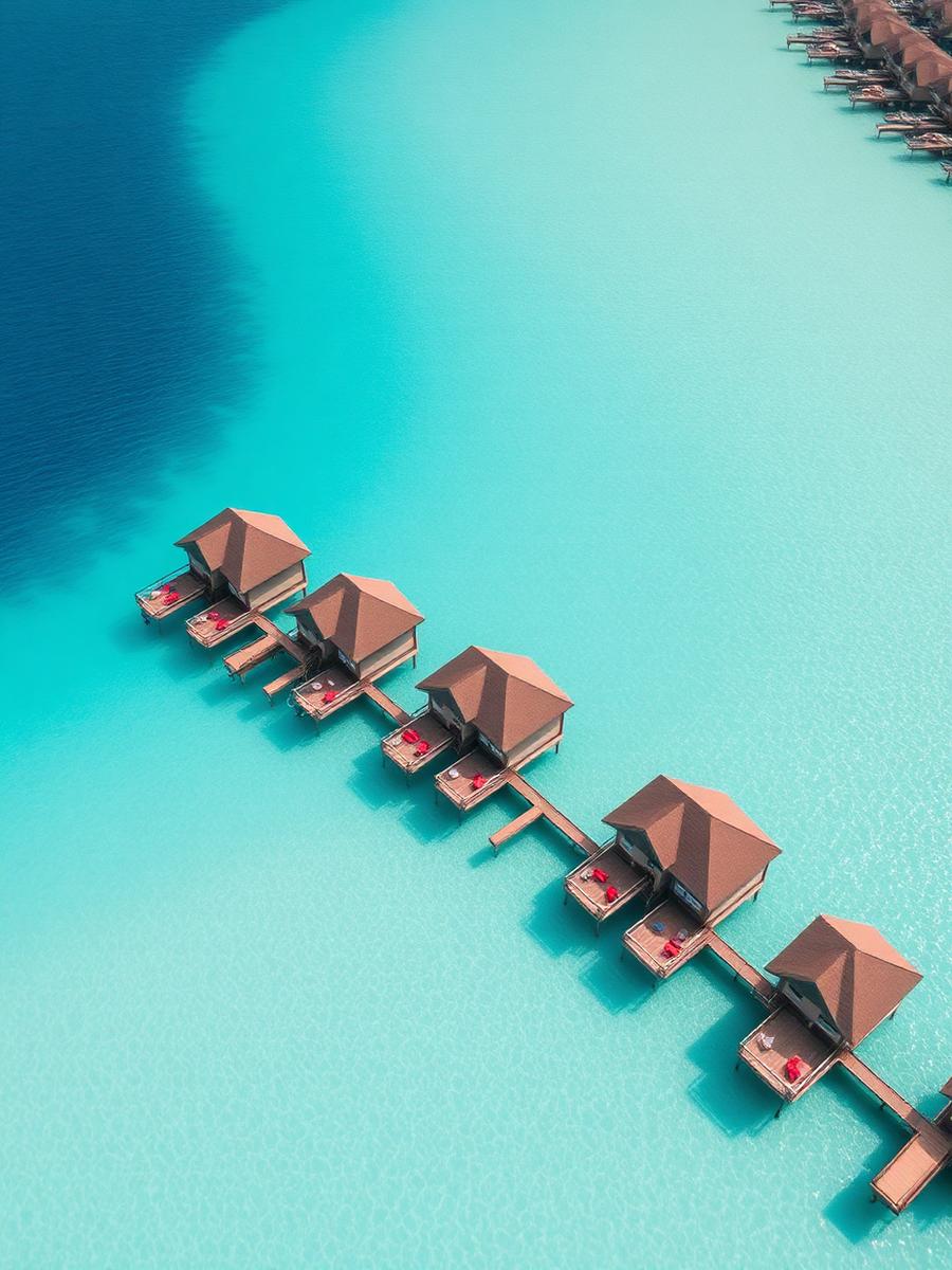 Maldives coastline